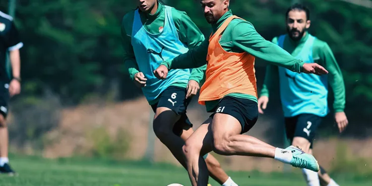 Bursaspor dar alanda çalıştı