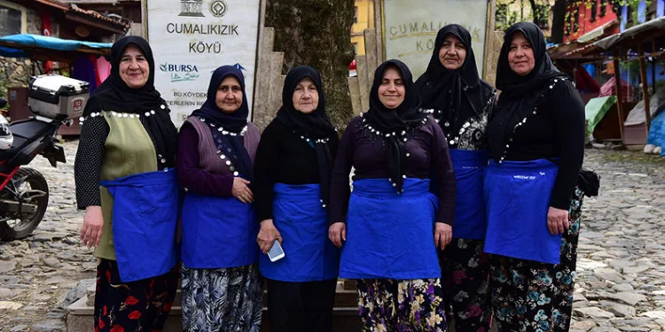 Yıldırım’da tarladan sofraya kadın eli