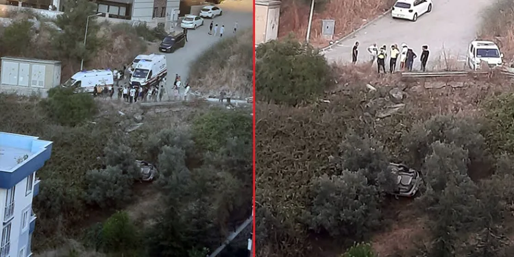 Bursa’da araç şarampole uçtu: 2’si çocuk 4 yaralı