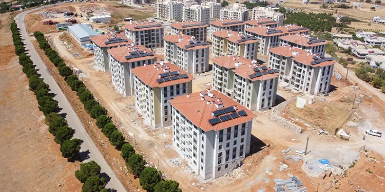 Kahramanmaraş Baykar deprem konutlarında sona gelindi