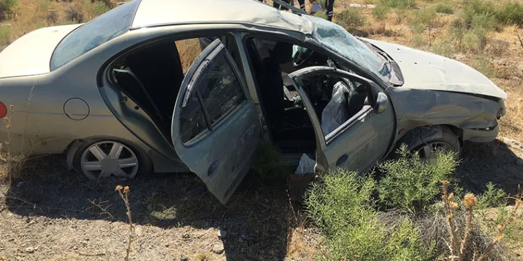 Konya’da otomobil takla attı: 7 yaralı