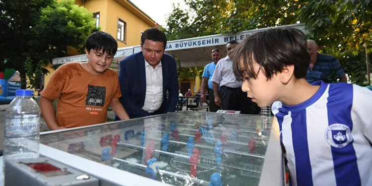 Osmangazi’nin köylerinde eğlence dolu saatler