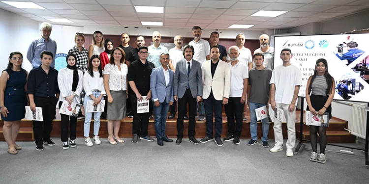 Uzman teknikerler BUTGEM’de sertifikalarını aldı