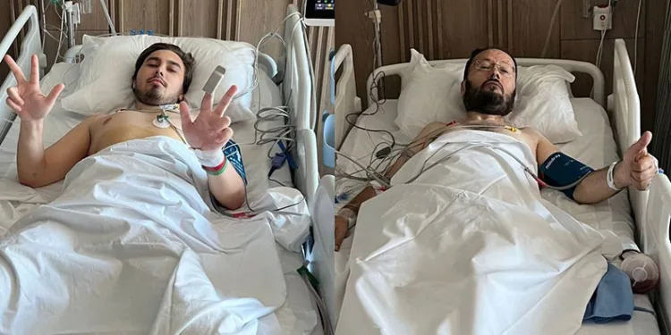 Bursalı gazeteci oğluna böbreğini verdi