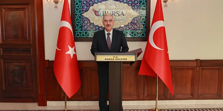 Bursa’nın yeni Valisi Erol Ayyıldız göreve başladı
