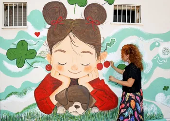 Osmangazi’nin duvarlarında sanat var