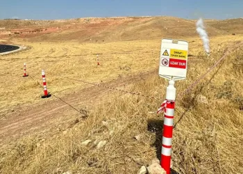 Siirt’te karbondioksit gaz hattında sızıntı