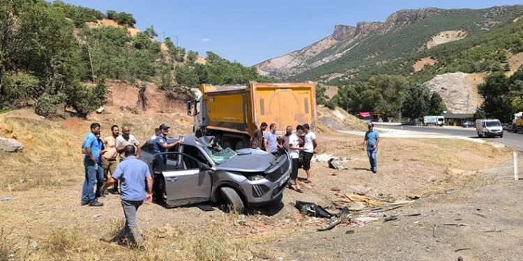 Tunceli’de feci kaza: 2’si ağır 7 yaralı