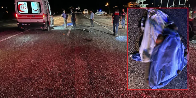 Yaşlı kadının feci ölümü