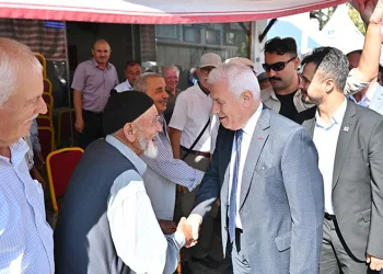 Bozbey, dağ yöresini projelerini Orhaneli’den duyurdu