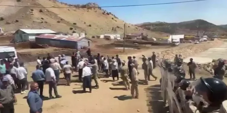 Konut alanında arbede: 1 asker yaralı, 9 gözaltı