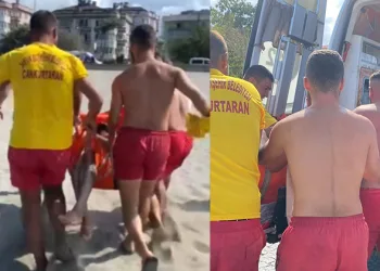 22 yaşındaki genç boğulma tehlikesi geçirdi