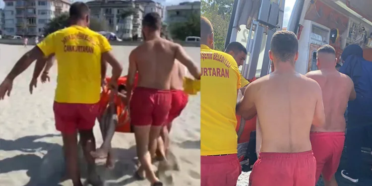 22 yaşındaki genç boğulma tehlikesi geçirdi