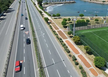 Karadeniz Sahil Yolu harman yeri