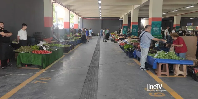 Nilüfer Çamlıca Kapalı Pazar Alanı hizmete girdi