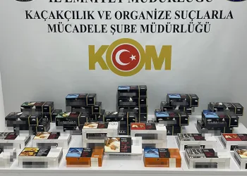 7 bin 800 dolu makaron ele geçirildi