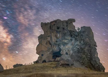 Perseid meteor yağmuru Eskişehir’de de fotoğraflandı