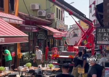 Bursa’nın merkezinde korkutan yangın