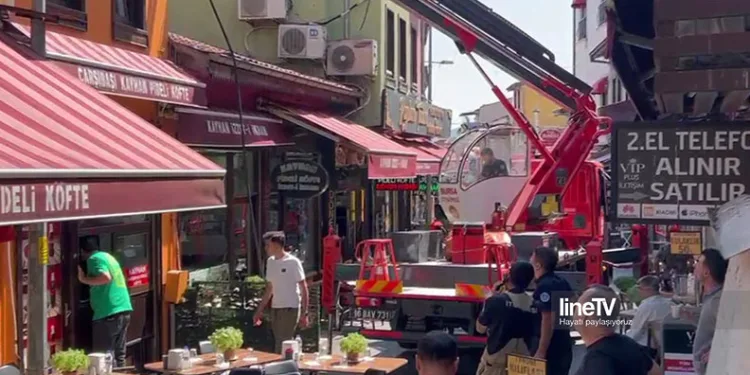 Bursa’nın merkezinde korkutan yangın