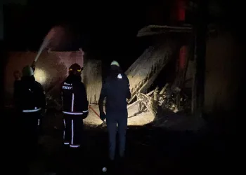 Bursa’da yangına müdahale eden itfaiye ekiplerine saldırı