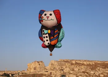 Ürgüp semalarında figürlü balonlar