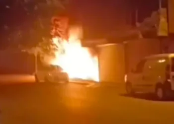 Yatak imalathanesinde yangın paniği