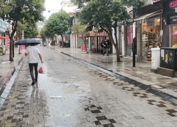 Kırklareli’nde sağanak etkili oldu