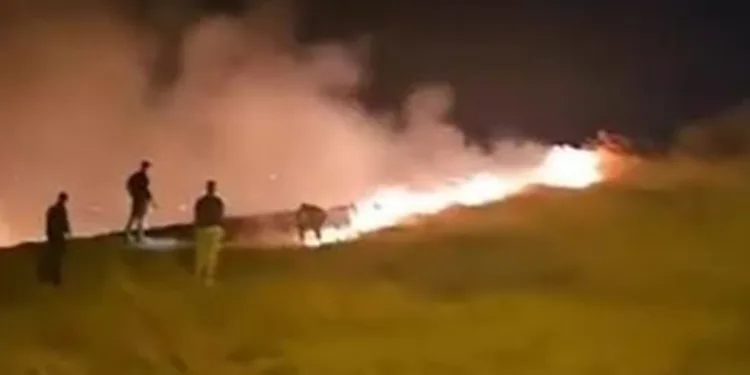 Çırçır Tepesi’ndeki yangın korkuttu