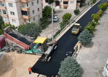 İnegöl’de asfalt çalışmaları başladı