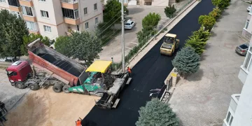 İnegöl’de asfalt çalışmaları başladı