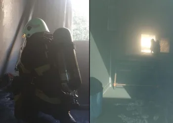 Antakya’da okulda yangın çıktı