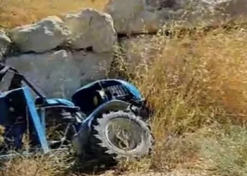 Patpat motoru devrildi: 2 yaralı