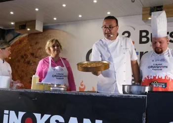 Bursa Gastronomi Tırında İnegöl lezzetleri tanıtıldı