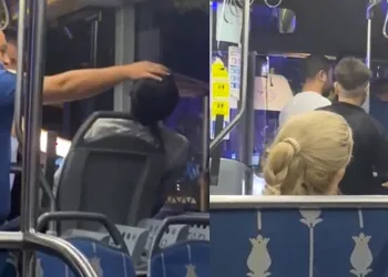 Otobüste sızan genci polis böyle uyandırdı