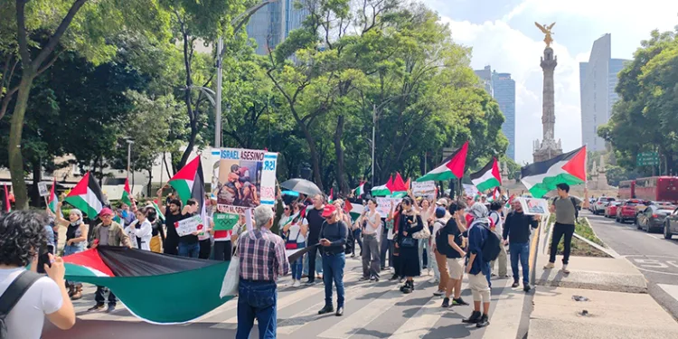 Meksikalılardan İsrail protestosu