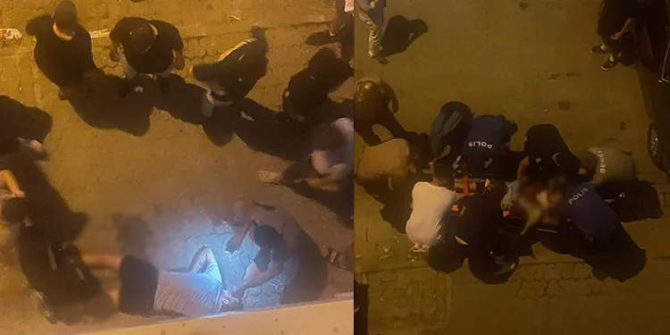 Motosikleti ile bırakıp sonra vurmuş