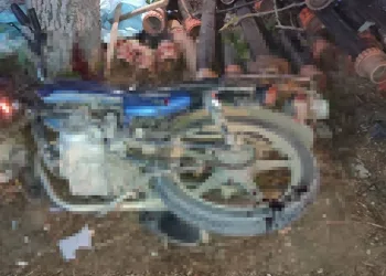 Bursa’da motosiklet ağaca çarptı