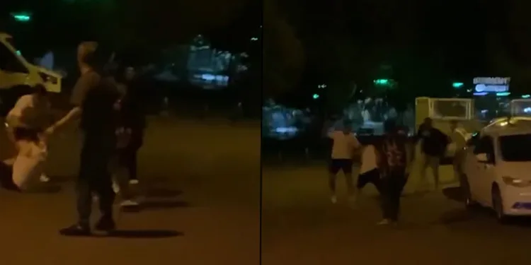 8 kişi sopa ve palayla bir kişi böyle darp etti