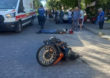 Yola fırlayan küçük çocuk kazaya neden oldu