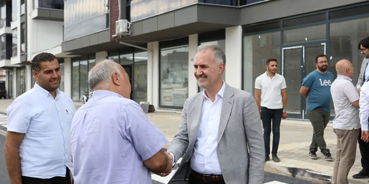 Ertuğrulgazi mahallesinde çalışmalar sürüyor