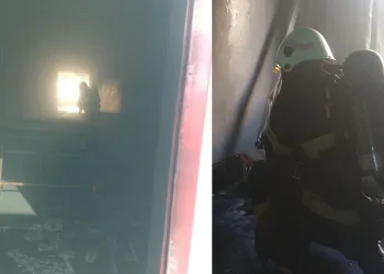 Antakya’da okulda yangın çıktı