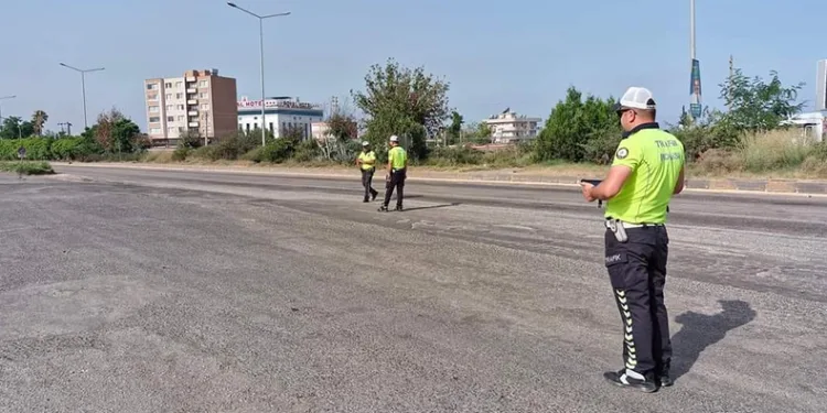 Payas’ta 3 ayda 2958 motosiklet sorgulandı