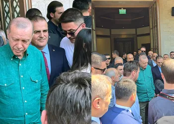 Cumhurbaşkanı Erdoğan Cuma Namazını Okluk Millet Camiinde kıldı