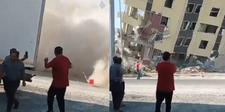 Yürekleri ağza getiren yıkım