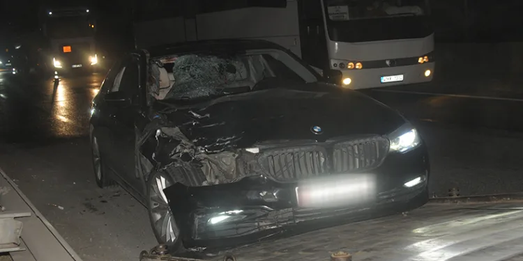 Otomobilin çarptığı baba ve oğlu hayatını kaybetti