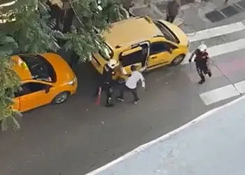 Cezaevi hükümlüsünden şiddet dolu saldırı