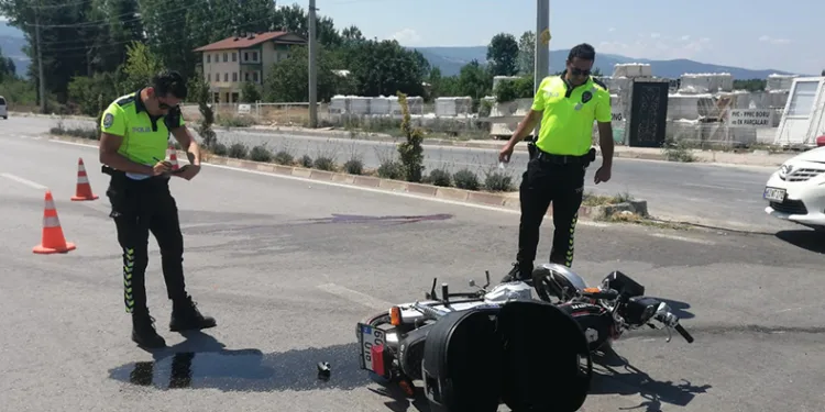 Tokat’ta kaza yapan motosiklet sürücüsü hayatını kaybetti