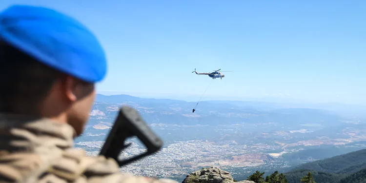 Uludağ’da jandarma yangınlara karşı tetikte