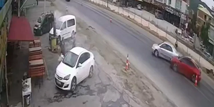 Dikkatsizlik kazayı beraberinde getirdi
