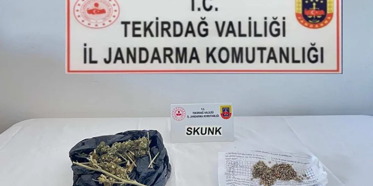 Tekirdağ’da uyuşturucu operasyonu
